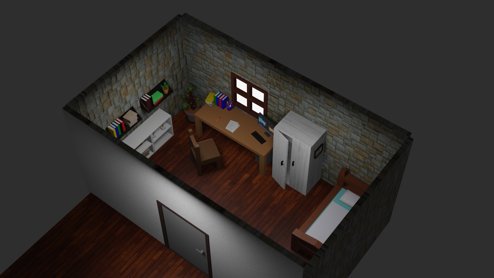 Room Corner 01 3D Model - TurboSquid 1946976