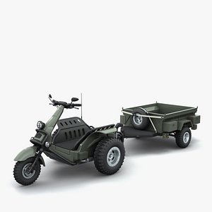 3ds max trike trailer