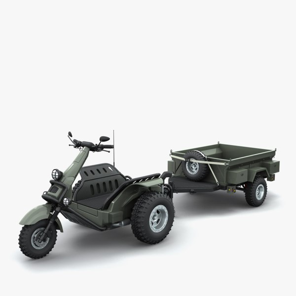 Trike with trailer clearance