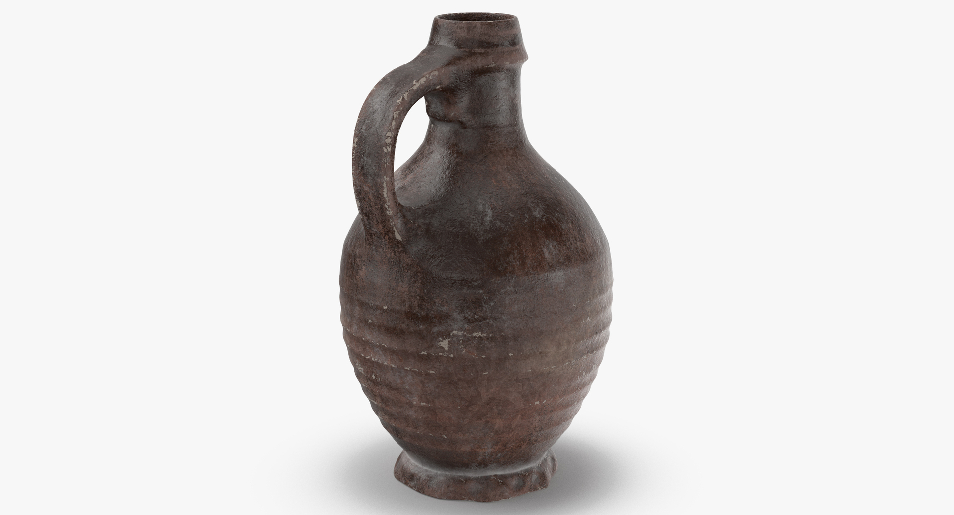 ceramic wine jug 04 3d c4d