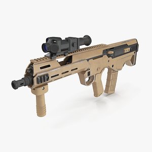 3D msbs assault rifle