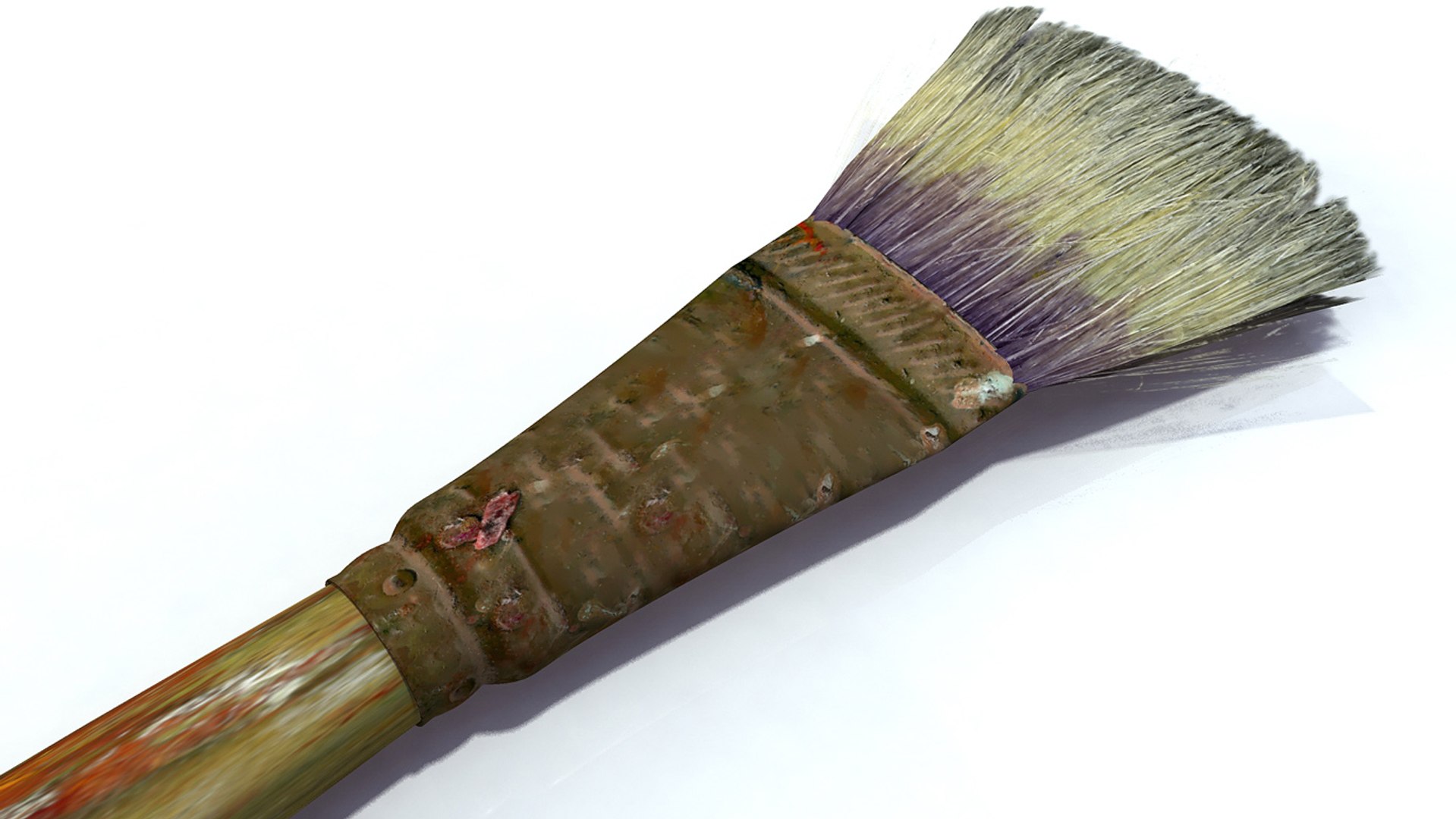 3d Model Paint Paintbrush