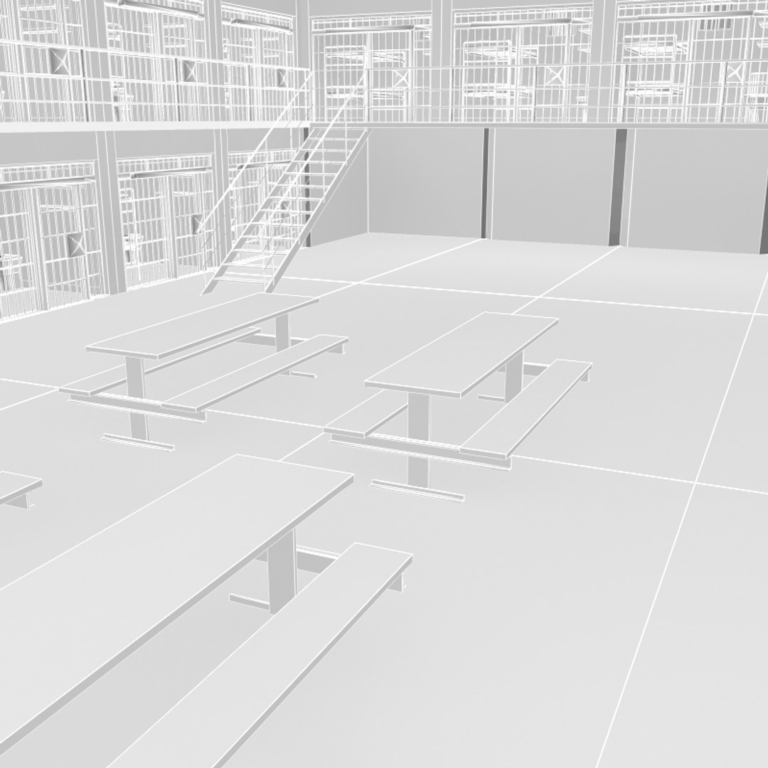 Max Interior Prison Block