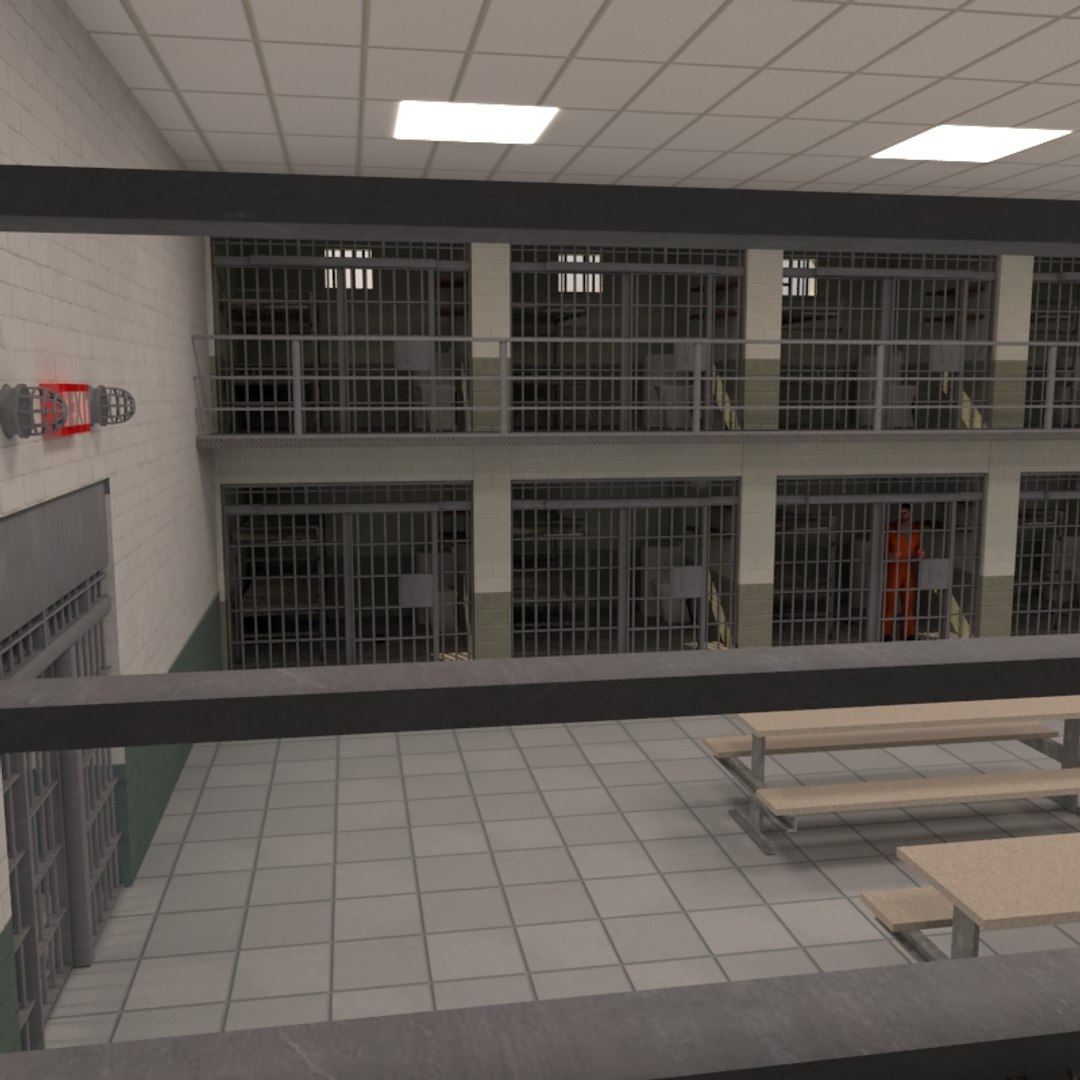 Max Interior Prison Block