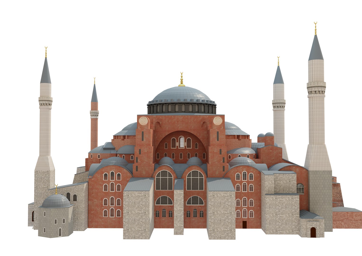 Hagia Sophia 3D Model - TurboSquid 1435812