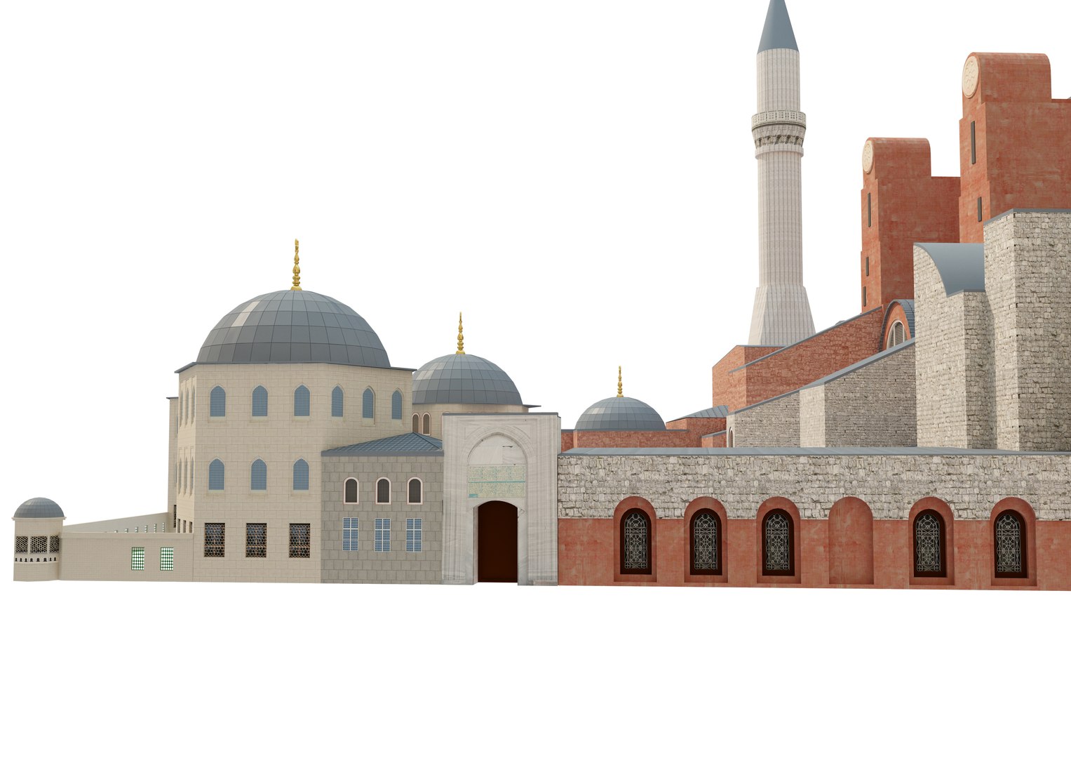 Hagia Sophia 3D Model - TurboSquid 1435812