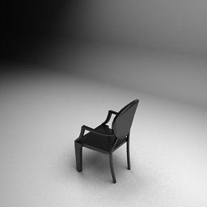 3d louis ghost black model