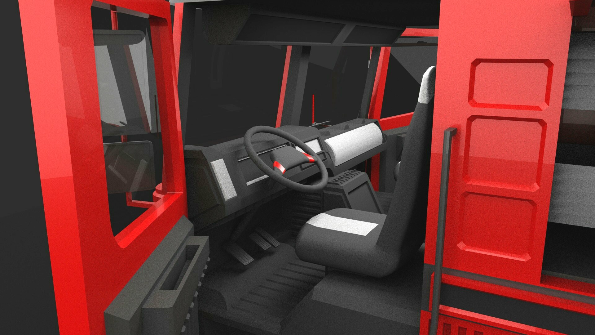 Fire Truck Heavy Rescue Unit 3D model - TurboSquid 1833584