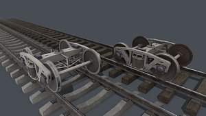 pbr bogie 3D