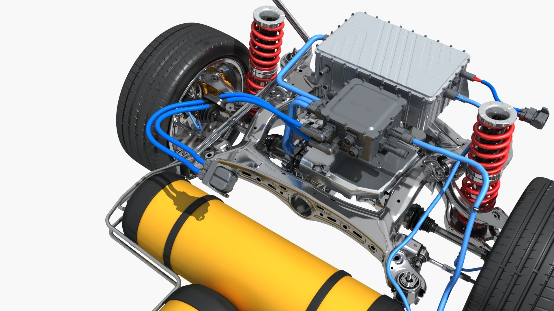 Car Chassis collection 3D - TurboSquid 2053146
