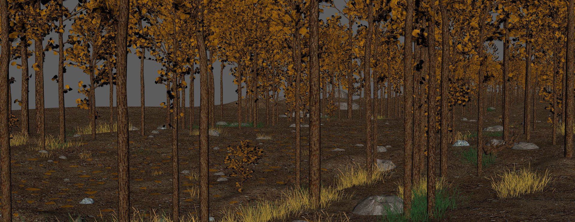 Landscape Autumn 3D Model - TurboSquid 1300151