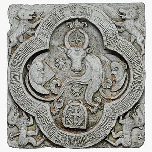 Medieval Relief Scan 3D model