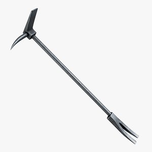 Halligan bar 3D model