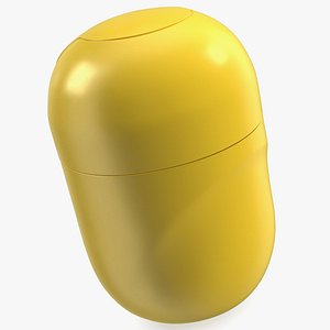 3D model Closed Light Kinder Egg Plastic Container