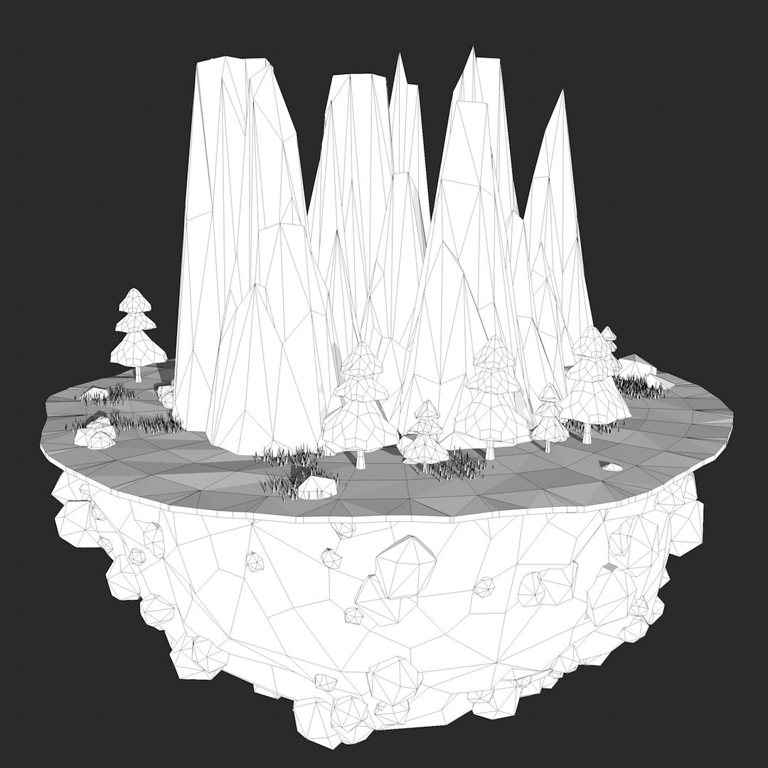 Landscape 3d Dxf