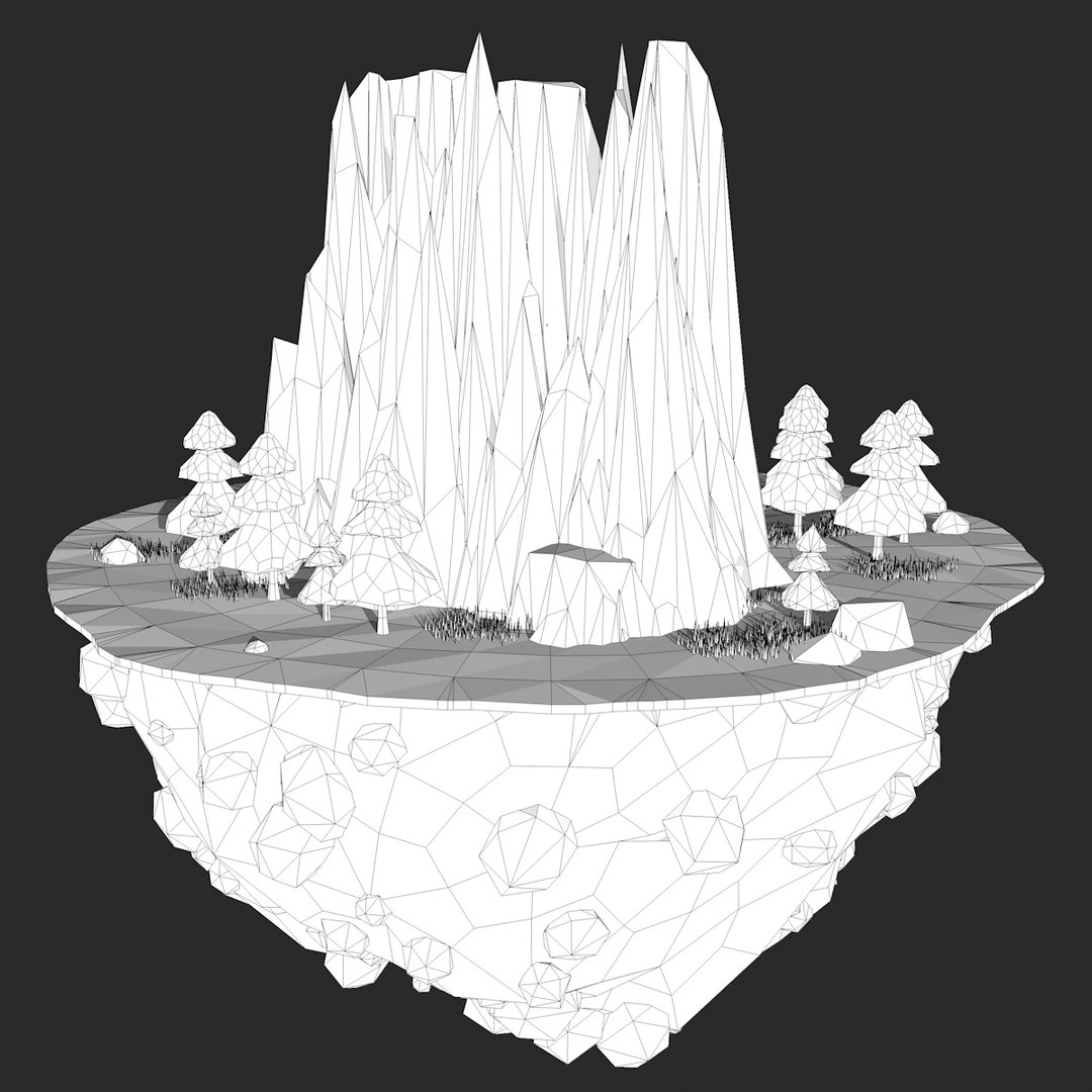 Landscape 3d Dxf