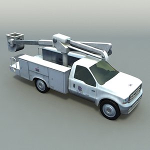 3ds max cherry crane vehicle