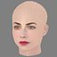 Kopf von Maria Chiara Giannetta – ohne Haare – Low-Poly-Kopf für Spiel