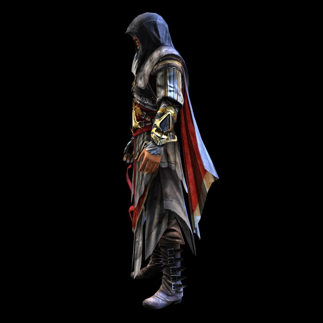 Hey everyone made Ezio Auditore da Firenze from Assassin's Creed Revelations.  Made in Blender 2.90. : r/blender