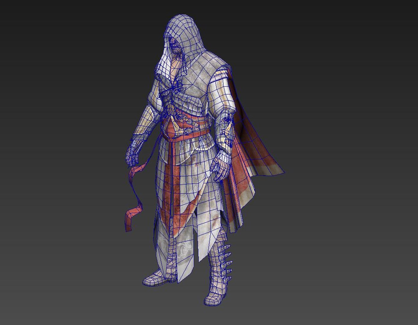 Hey everyone made Ezio Auditore da Firenze from Assassin's Creed Revelations.  Made in Blender 2.90. : r/blender