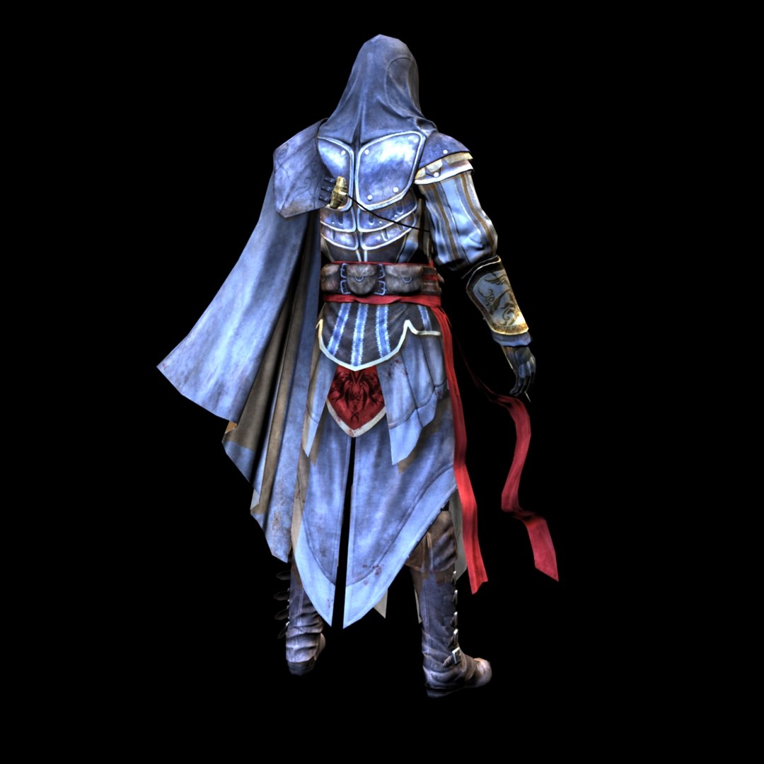 Hey everyone made Ezio Auditore da Firenze from Assassin's Creed Revelations.  Made in Blender 2.90. : r/blender