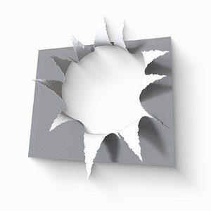 Paper Tear 3D model