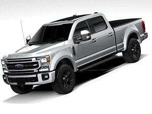 Ford F-250 Super Duty Lariat 2022 3D model