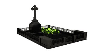 3D grave model