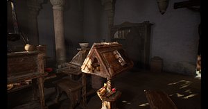 3D Bookholder model