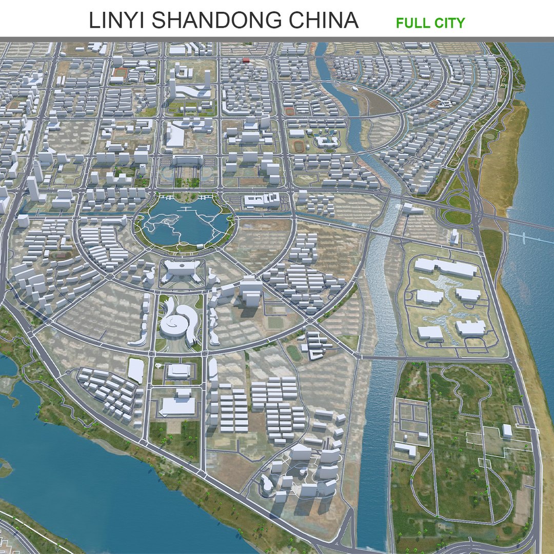 3D Linyi Shandong China - TurboSquid 2100494