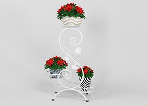 Floor stand for flowers