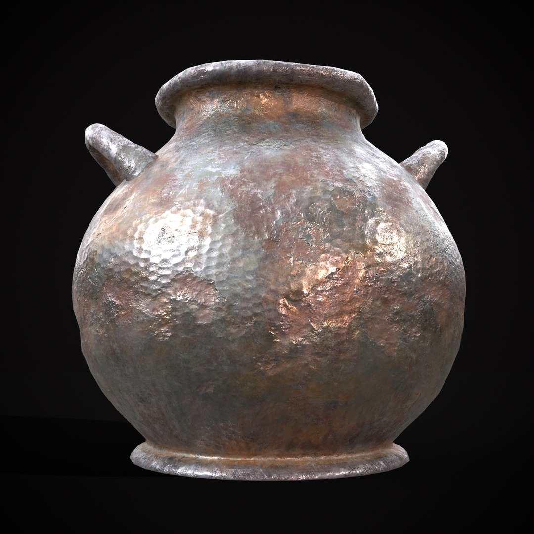 Metal Pot 3D model - TurboSquid 2088378