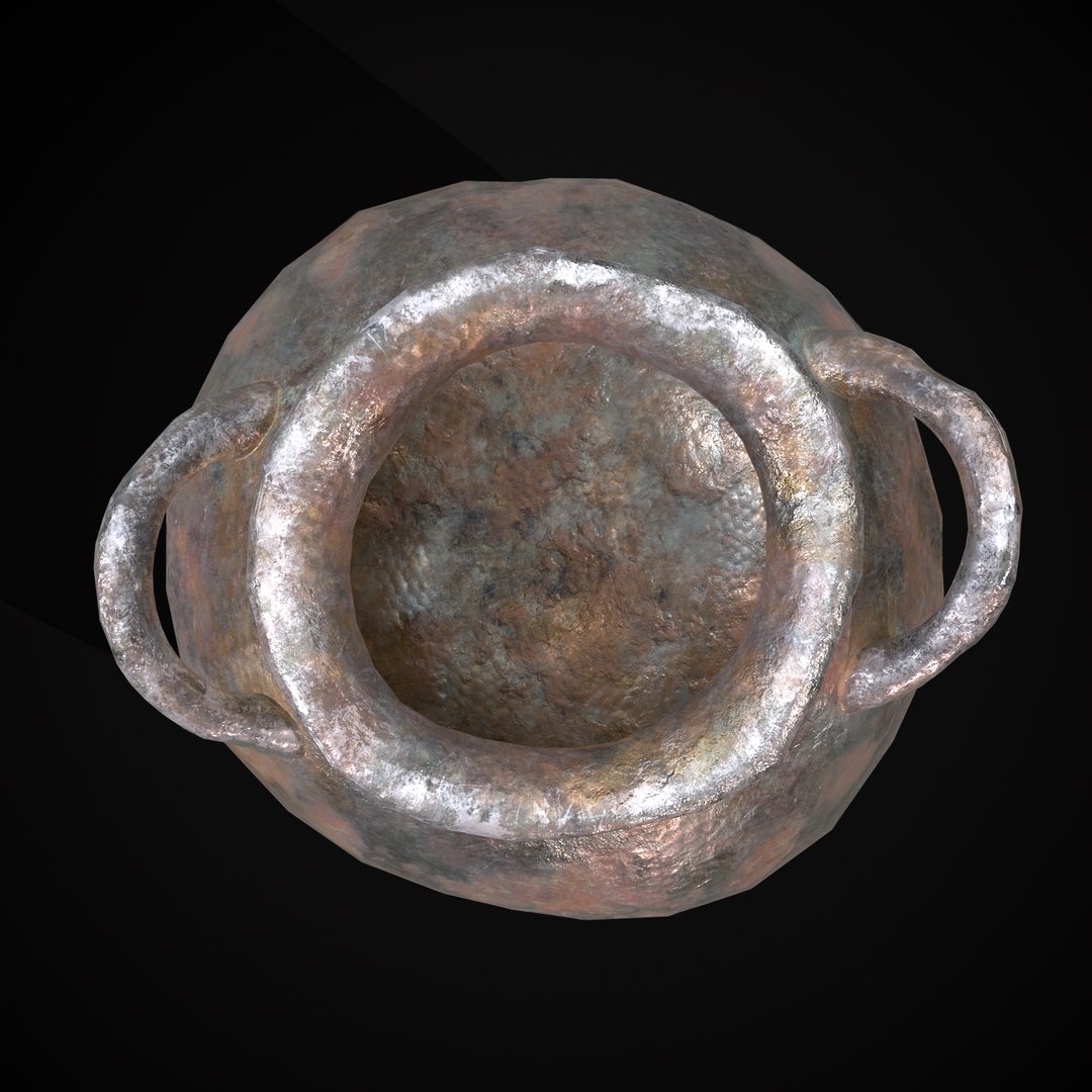 Metal Pot 3D model - TurboSquid 2088378