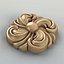 rosette cnc intagli3d 3D model