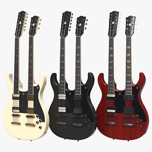 Electric Guitar Part 7 3D model