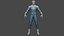 3D model Human Torch Low-poly