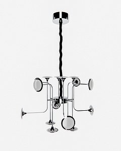 3D model lamp lights