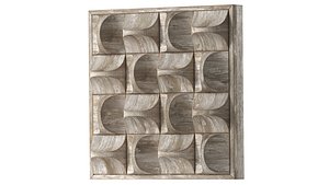 Wood wall decor Pickford by Uttermost