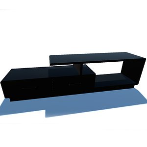 3D curbstone tv model