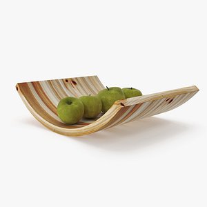 apples bowl 3D model