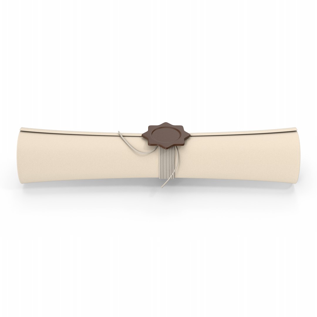 3D Scroll Certificate https://p.turbosquid.com/ts-thumb/DT/6s7nd1/Uf/scrollcertificate.f01.2k/png/1679592820/1920x1080/fit_q87/73468912e7ce558e7c0f23bbd400ca834d7c4749/scrollcertificate.f01.2k.jpg