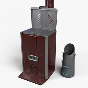 3D model old heater