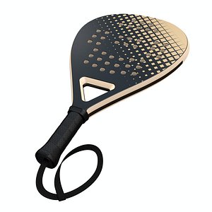 Padel Tennis Racket 3D