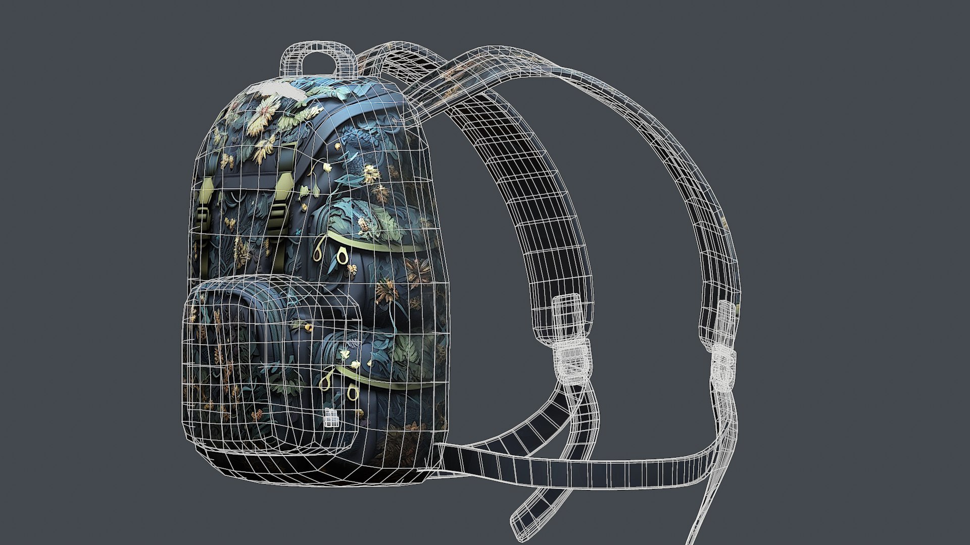 Backpack Camping Bag Baggage 3D - TurboSquid 2040669