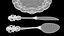 3D silverware x1 cnc silver