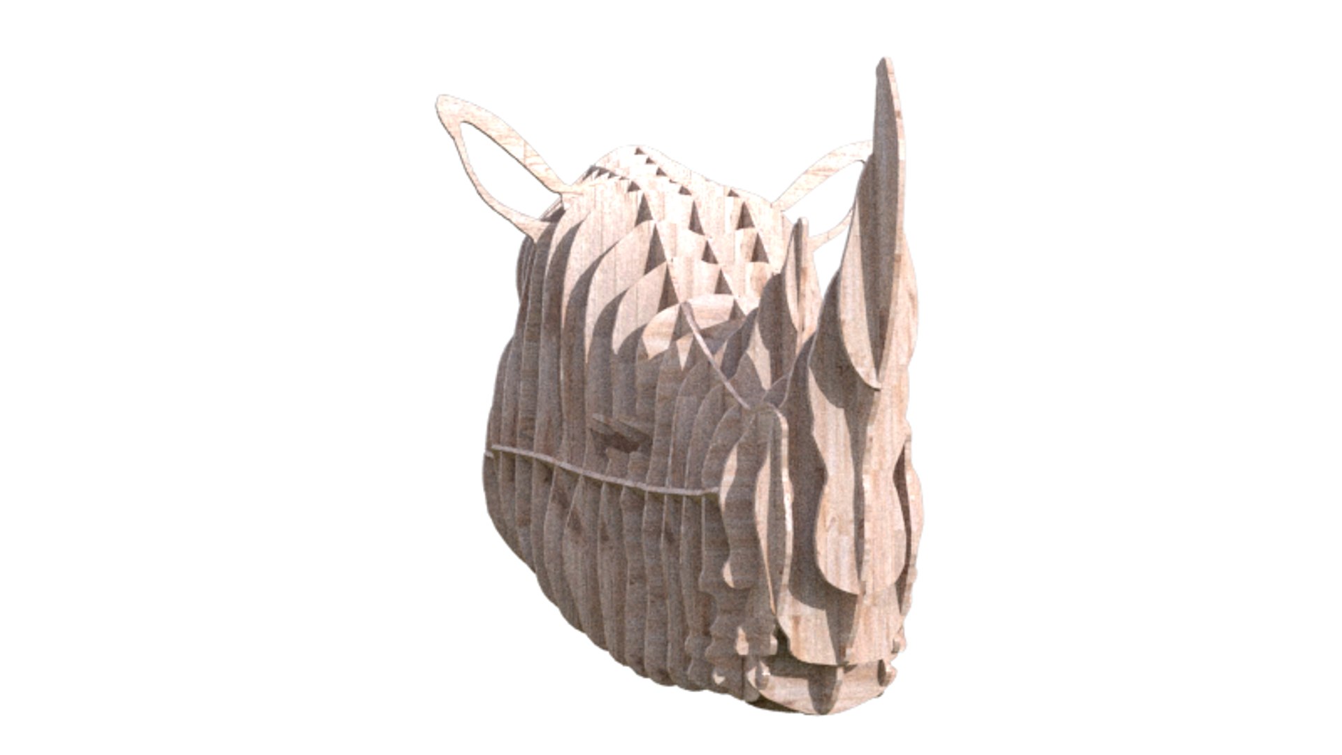 Rhino S Head Ribs 3D - TurboSquid 1361973