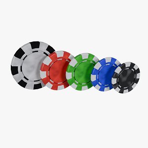 3D Casino Chips