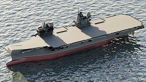 3D HMS Queen Elizabeth