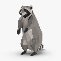 Raccoon Upright