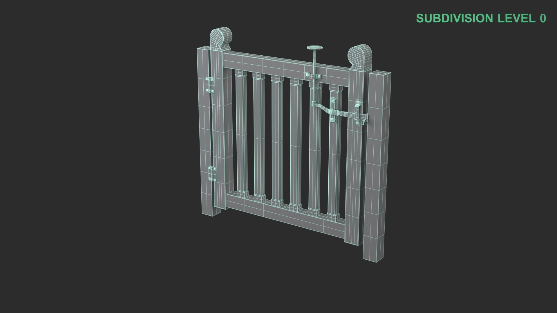 3D Wooden Gate https://p.turbosquid.com/ts-thumb/DT/YFQ8Nr/2G/wireframe_0007/jpg/1738415770/1920x1080/fit_q87/7bb12d5bc334bb8d9bb713e4fa3788c8e64af6b7/wireframe_0007.jpg